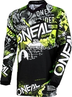 Oneal Element Attack Motocross Jersey,  Size 2XL,  Size 2XL