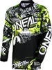Oneal Element Attack Youth Motocross Jersey,  black-yellow,  Size M,  black-yellow,  Size M