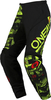 Oneal Element Attack Youth Motocross Pants,  black-yellow,  Size 26