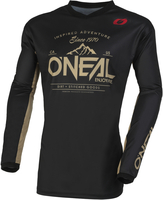 Oneal Element Dirt Motocross Jersey,  black-beige,  Size L,  black-beige,  Size L
