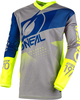 Oneal Element Factor Youth Motocross Jersey,  blue-yellow,  Size L,  blue-yellow,  Size L