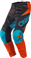 Oneal Element Factor Youth Motocross Pants,  blue-orange,  Size 24,  blue-orange,  Size 24
