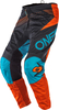 Oneal Element Factor Youth Motocross Pants,  blue-orange,  Size 26,  blue-orange,  Size 26