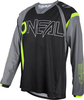 Oneal Element Hybrid FR Bicycle Jersey,  black-yellow,  Size XL,  black-yellow,  Size XL