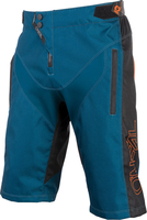 Oneal Element Hybrid FR Bicycle Shorts,  green-blue-orange,  Size 28,  green-blue-orange,  Size 28