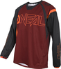 Oneal Element Hybrid FR,  red-orange,  Size 2XL,  red-orange,  Size 2XL
