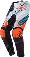 Oneal Element Impact Motocross Pants,  black-orange,  Size 30,  black-orange,  Size 30
