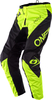 Oneal Element Racewear RW Motocross Pants,  black-yellow,  Size 30,  black-yellow,  Size 30