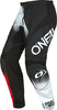 Oneal Element Racewear V.22 Motocross Pants,  black-white-red,  Size 32,  black-white-red,  Size 32