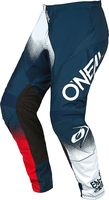 Oneal Element Racewear V.22 Motocross Pants,  white-red-blue,  Size 34,  white-red-blue,  Size 34
