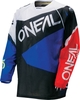 O´Neal Hardwear Flow Vented Jersey,  white-red-blue,  Size L,  white-red-blue,  Size L