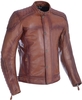 Oxford Hampton Motorcycle Leather Jacket,  brown,  Size L,  brown,  Size L