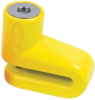 Oxford Junior Disc Lock,  yellow,  yellow