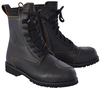 Oxford Magdalen Ladies Motorcycle Boots,  black,  Size 39 for Women,  black,  Size 39 for Women