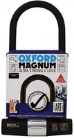 Oxford Magnum Large Shackle Lock,  black,  black