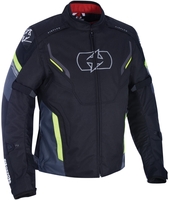 Oxford Melbourne 3.0 Motorcycle Textile Jacket,  black-yellow,  Size M,  black-yellow,  Size M