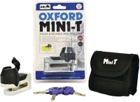 Oxford Mini T Disc Lock,  silver,  silver,  Size One Size