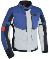 Oxford Mondial Motorcycle Textile Jacket,  red-blue,  Size 3XL,  red-blue,  Size 3XL