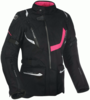 Oxford Montreal 3.0 Ladies Motorcycle Textile Jacket,  black-pink,  Size 2XL for Women,  black-pink,  Size 2XL for Women