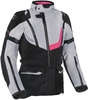 Oxford Montreal 3.0 Ladies Motorcycle Textile Jacket,  black-white-pink,  Size M for Women,  black-white-pink,  Size M for Women