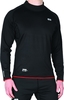 Oxford WarmDry High Neck Functional Shirt,  black,  Size L,  black,  Size L