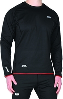Oxford WarmDry LS Functional Shirt,  black-grey,  Size M,  black-grey,  Size M