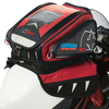 Oxford X30 Quick Release Tank Bag,  red,  red,  Size One Size