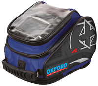 Oxford X4 Quick Release Tankbag,  blue,  blue