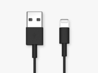 Quad Lock USB to Lightning cable - 20 cm