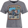 Queen Kerosin Arizona Queen Ladies T-Shirt,  grey,  Size XS for Women