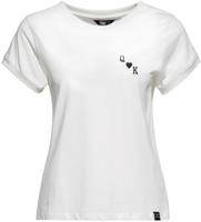 Queen Kerosin Playcard Queen Ladies T-Shirt,  white,  Size 2XL for Women