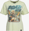 Queen Kerosin Road Bitch Ladies T-Shirt,  yellow,  Size 2XL for Women