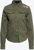 Queen Kerosin Spread your Wings Ladies Shirt,  green,  Size L for Women