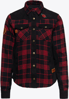 Queen Kerosin Wild Ones Roses Adventure Ladies Shirt,  black-red,  Size S for Women