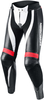 Rebelhorn Rebel Ladies Motorcycle Leather Pants,  black-white-red,  Size 34 for Women,  black-white-red,  Size 34 for Women