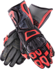 Rebelhorn Rebel Motorcycle Gloves,  black-red,  Size S,  black-red,  Size S