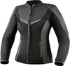 Rebelhorn Rocket Ladies Motorcycle Leather / Textile Jacket,  black,  Size 2XS for Women,  black,  Size 2XS for Women