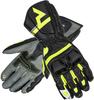 Rebelhorn ST II Long Motorcycle Gloves,  black-grey-yellow,  Size S,  black-grey-yellow,  Size S