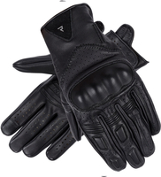 Rebelhorn Thug II Perforated Motorcycle Gloves,  black,  Size 2XL,  black,  Size 2XL