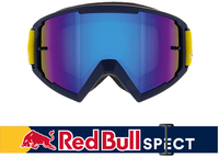 Red Bull SPECT Eyewear Whip 001 Motocross Goggles,  blue,  blue,  Size One Size