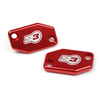 S3 Clutch Master-Cylinder Cover Red Braktec,  red