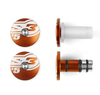 S3 End 5 Bar Ends Ø14mm Orange