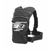 S3 O2Run Hydration Backpack 8L + 1L,  black,  black