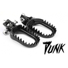 S3 Punk Footrests Steel,  black,  black