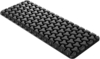 SAS-TEC SC-1/B52-2 Back Protector with Velcro fastener,  black for Men