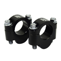 SCAR Bar Rise Kit +20mm Ø28, 6mm Handlebar Black