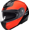 Schuberth C3 Pro Split Helmet,  black-orange,  Size S,  black-orange,  Size S