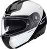 Schuberth C3 Pro Split Helmet,  black-white,  Size 2XL,  black-white,  Size 2XL
