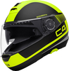 Schuberth C4 Legacy Helmet,  black-yellow,  Size M,  black-yellow,  Size M
