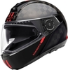 Schuberth C4 Pro Carbon Fusion Helmet,  black-red,  Size L,  black-red,  Size L